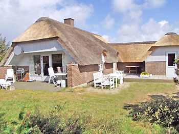 Haus und Terrasse