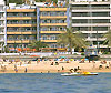 Costa Brava, Hotel an Strandpromenade
